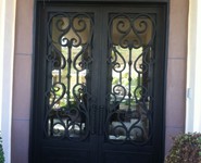 Custom Entrance Door 12 - by Isaac's Ironworks 818-982-1955