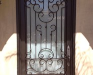 Custom Entrance Door 14 - by Isaac's Ironworks 818-982-1955