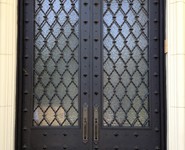 Custom Entrance Door 16 - by Isaac's Ironworks 818-982-1955