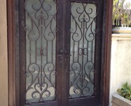 Custom Entrance Door 23 - by Isaac's Ironworks 818-982-1955