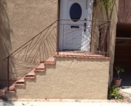 Exterior Railing 32 - by Isaac's Ironworks 818-982-1955