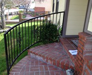 Exterior Railing 51 - by Isaac's Ironworks 818-982-1955