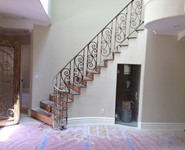 Interior Railing 11 - by Isaac's Ironworks 818-982-1955