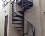 Spiral & Metal Stairs 26 - by Isaac's Ironworks 818-982-1955