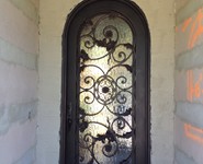 Custom Entrance Door 05 - by Isaac's Ironworks 818-982-1955