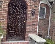 Custom Entrance Door 07 - by Isaac's Ironworks 818-982-1955