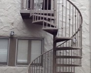 Spiral & Metal Stairs 03 - by Isaac's Ironworks 818-982-1955